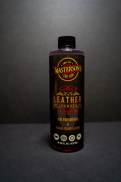 Leather Scented Air Freshener & Odor Eliminator Grand Car Wash